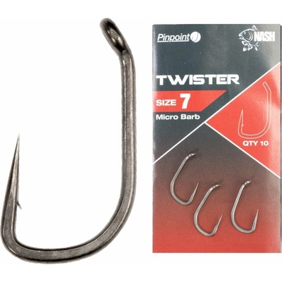 Kevin Nash Pinpoint Twister Micro Barbed veľ.8 10 ks