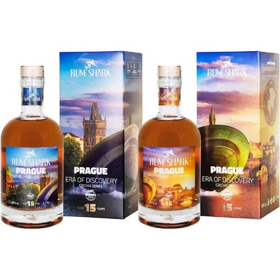 Rum Shark UFO 4 Prague 15y 45% 2 x 0,7 l (karton)