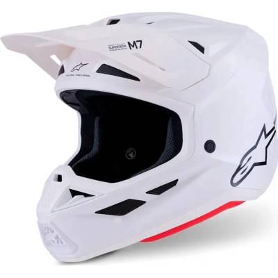 Alpinestars Supertech M7 Solid Biela lesklá
