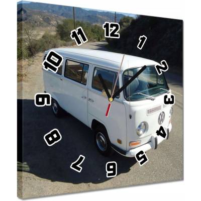 žiadna značka Hodiny 30x30 Volkswagen Transporter