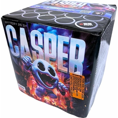 Kompaktní ohňostroj CASPER 25 ran 25 mm
