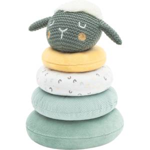 KikkaBoo Плюшена кула за нареждане Sleepy Sheep