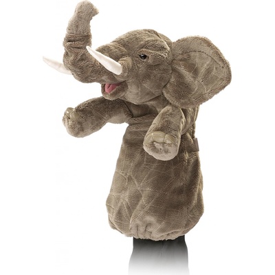 Folkmanis slon plyšový maňásek – Zboží Mobilmania
