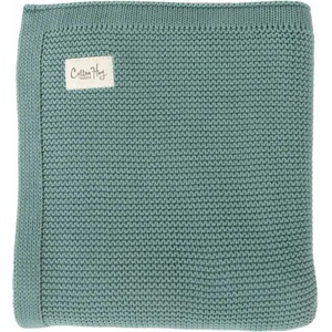 Cotton Hug Памучно одеяло Cotton Hug - Органик, 80 х 100 cm, Салвия (CH014) - baby