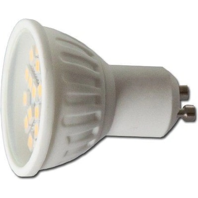Max LED žárovka GU10 21xSMD 4.5W 3000-3500K teplá bílá