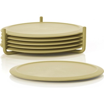 Zone Denmark Подложки за стъклени чаши Singles бледозелени 6 бр (32231)