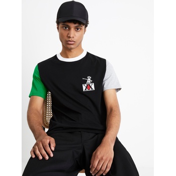 Celio Черна мъжка тениска Celio Hunter & Hunter Celio | Cheren | МЪЖЕ | S