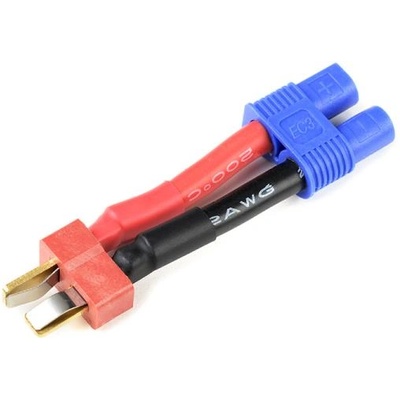 Revtec Конверсионен кабел Deans устройство - EC3 батерия 12AWG