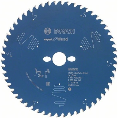 Bosch Pilový kotouč Expert for Wood 254x30x2.6/1.8x54 T 2608644342