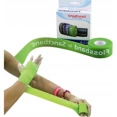 Sanctband Flossband 2,5 cm Barva: zelená limetková – Zboží Dáma