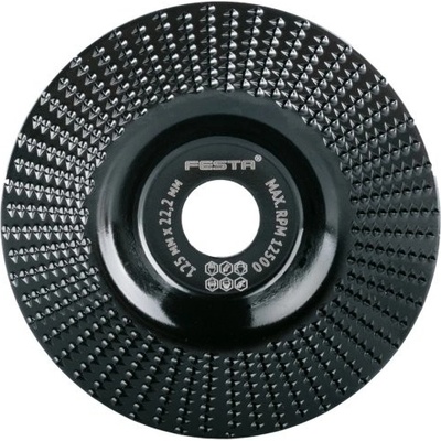Festa Rašplový kotouč plochý 125 x 22,2 mm 21805