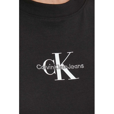 Calvin Klein Jeans Памучна тениска Calvin Klein Jeans в черно J20J223113 (J20J223113)