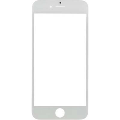 AppleKing přední dotykové sklo, včetně OCA lepidla, rámečků pro přední fotoaparát, proximity sensor a mřížky pro sluchátko pro iPhone 6 - bílé