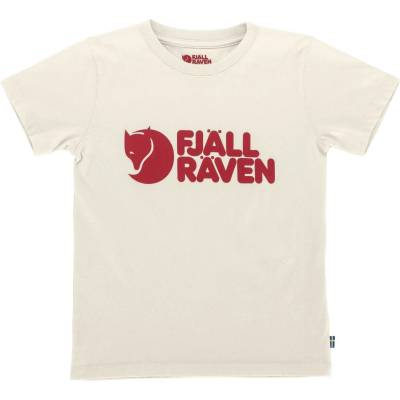 Fjällräven Детска тениска Fjällräven Kid's Fjällräven Logo T-Shirt - Chalk White - размер 122 (EU) (704-2211-0713)