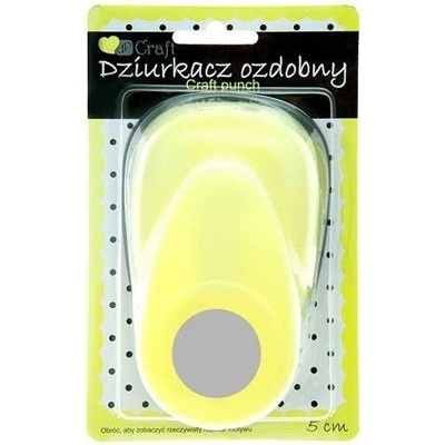 dpCraft Dekorační děrovačka 5cm – kolečko (JCDZ-120-010)