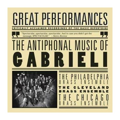 V/A - Antiphonal Music Of Gabrieli CD
