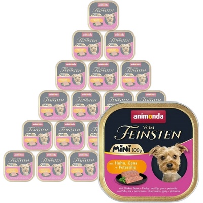 Animonda Vom Feinsten mini adult kuře/husí maso/petržel 32x100g