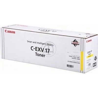 Canon C-EXV17 0259B002 жълт (yellow) оригинален тонер (0259B002)