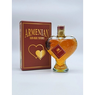 Proshyan Brandy Factory Brandy souvenir HEART 5* 40% 0,2 l (holá láhev)