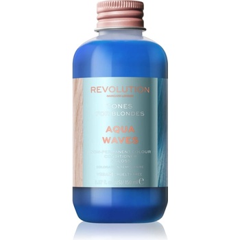 Revolution Beauty Tones For Blondes тониращ балсам за руса коса цвят Aqua Waves 150ml