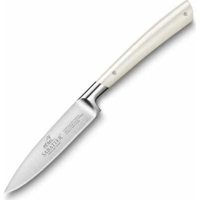 Nôž na krájanie / lúpanie EDONIST 10 cm, nerezové nity, biela, Lion Sabatier