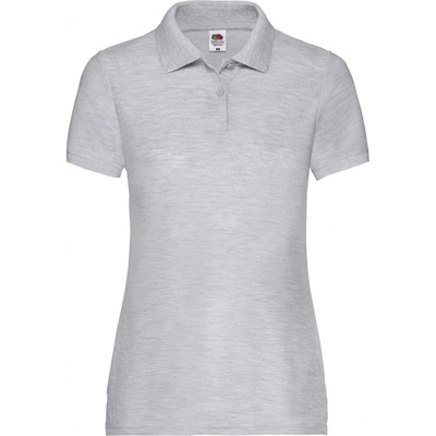 Fruit of the Loom Dámska polokošeľa 63 212 0 Heather Grey