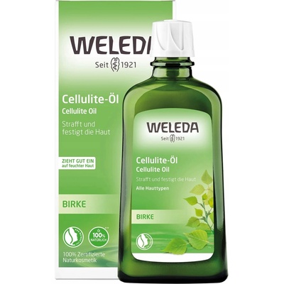 Weleda Body Care brezový olej proti celulitíde Birch Cellulite Oil 200 ml