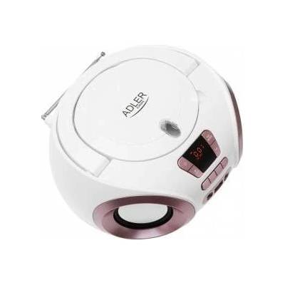 Adler Radio Boombox CD-MP3 | USB | FM Radio | AUX | Headphone Jack