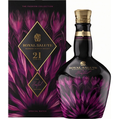 Royal Salute Fashion Harris Reed Edition Růžová 21y 40% 0,7 l (karton)