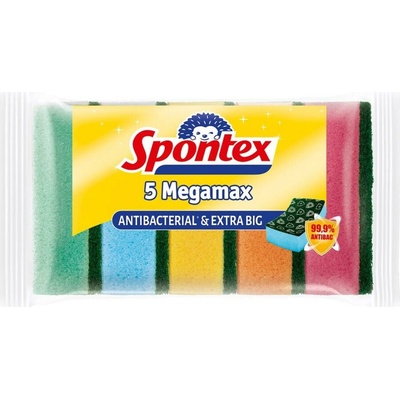 Spontex ANTIBAK Hubka na riad veľká 5 ks
