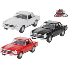 Mikro trading Kovový model auta MercedesBenz 230SL 1963 12 cm zpětný chod