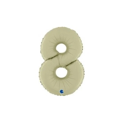 GRABO fóliový balónek ČÍSLICE OLIVOVÁ 8 66cm,26 nafukovací