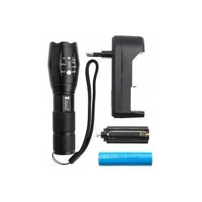 Libox LB0110 Tactical LED T6 ZOOM Rechargeable Flashlight