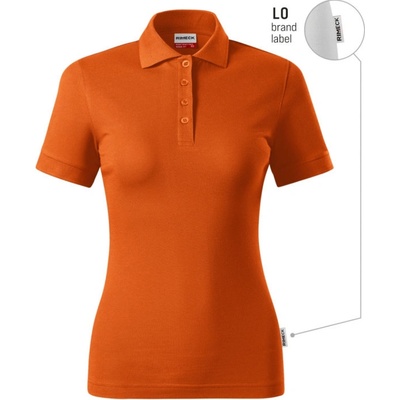Malfini Polokošile Resist Heavy Polo krátký rukáv dámská MAL R219415 Ebony šedá