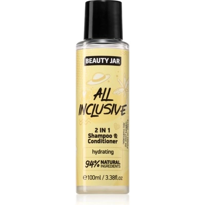 Beauty Jar All Inclusive šampon a kondicionér 2 v 1 s hydratačním účinkem 100 ml