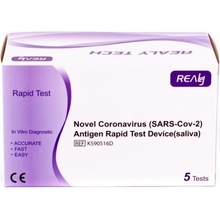 Hangzhou Realy Tech Novel Coronavirus SARS-Cov-2 Antigen Rapid Test Device saliva 500 ks