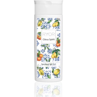 Ryor Sprchový gél 3v1 Citrus Spirit 200 ml