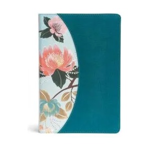 The CSB Study Bible for Women, Teal/Sage Leathertouch (ISBN: 9781433651298)