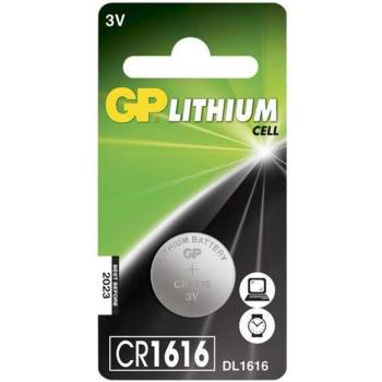 GP Batteries Батерия литиева gp cr1616, 3v, 1 бр (gpblcr16165pk)