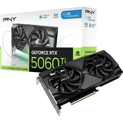 PNY GeForce RTX 5060 Ti Dual Fan OC 8GB GDDR7 VCG5060T8DFXPB1-O
