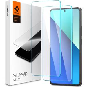 Spigen Glass tR Slim комплект от 2 броя - Xiaomi Redmi Note 13 (AGL08295)