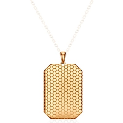 SAVICKI Висулка плочка savicki: жълто злато