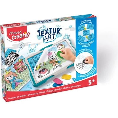 Maped Дъска за рисуване, замъци, MAPED CREATIV Texture Art" 907038 (907038)