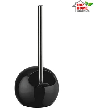 Image 1 of WENKO Четка и поставка за тоалетна Wenko Rimless, черна