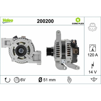 generátor VALEO 200200