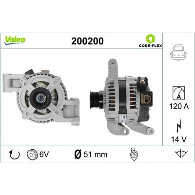 generátor VALEO 200200