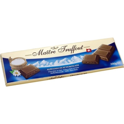 Maitre Truffout Swiss mléčná 300 g