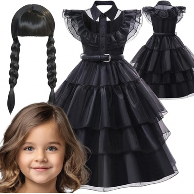 WEDNESDAY NA PLES ADDAMS PARUKA