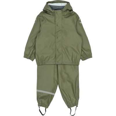 Mikk-Line souprava do deště se šlemi 33145 Dusty olive