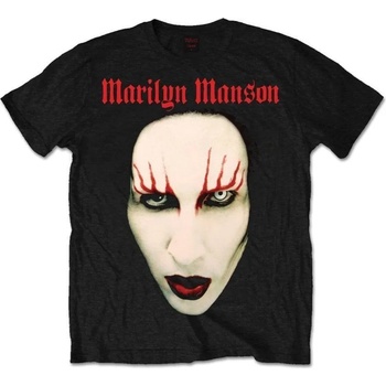 Image 1 of Marilyn Manson Red Lips Black M Риза (MMTS0101MB02)